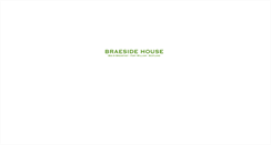 Desktop Screenshot of braeside-house.co.uk